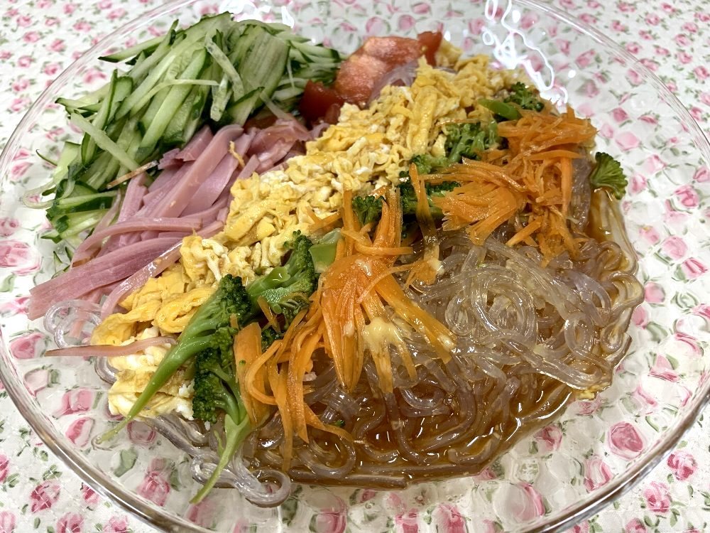 ☆涼拌三絲・春雨のサラダ☆_c0092953_22445892.jpg