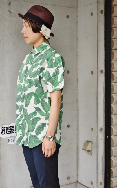 「残り1枚」 CHEF WEAR PLANT柄_d0152280_19492291.jpg