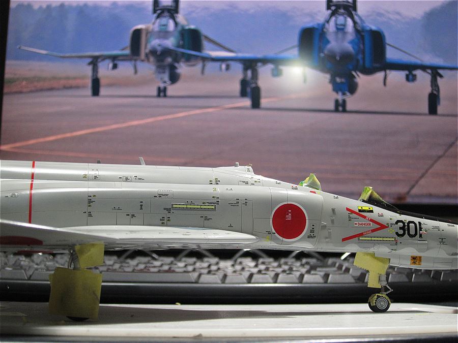 ハセガワ 1/48 F-4EJ ファントムII オールドファッション (28) : DNF