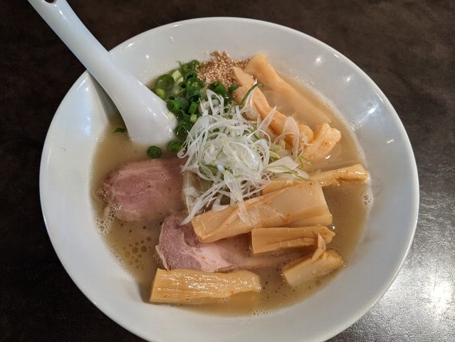塩+メンマ 麺や麗 35回目(千歳市高台4:2021年85杯目)_f0397261_06385153.jpg