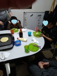 八尾もくばクッキング(お好み焼き)の様子♪♪ _f0370162_13390206.jpg