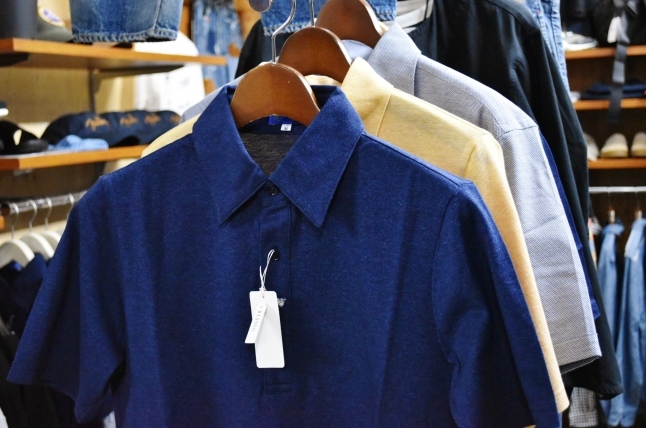 RING JACKET 渋線:Indigo NAVY POLO_d0152280_15411361.jpg