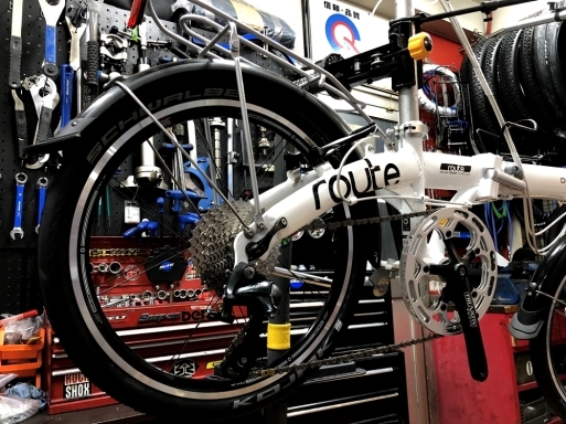 DAHON Route(ルート)10速化のご依頼です。 : カルマックス DAHON Route(ルート)10速化のご依頼です。 : カルマックス