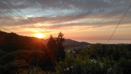 天空のテラスからの夕陽が絶景💕_c0280108_22262456.jpg