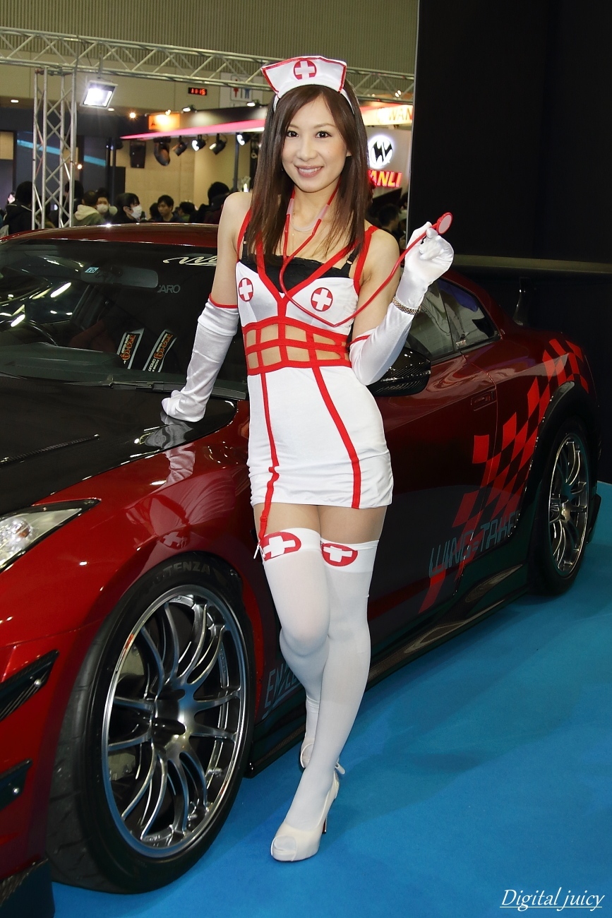佐伯由香 さん(CLUB-RH9チューンドPRO SHOPグループ ブース)・・・ パート4_c0216181_23424677.jpg