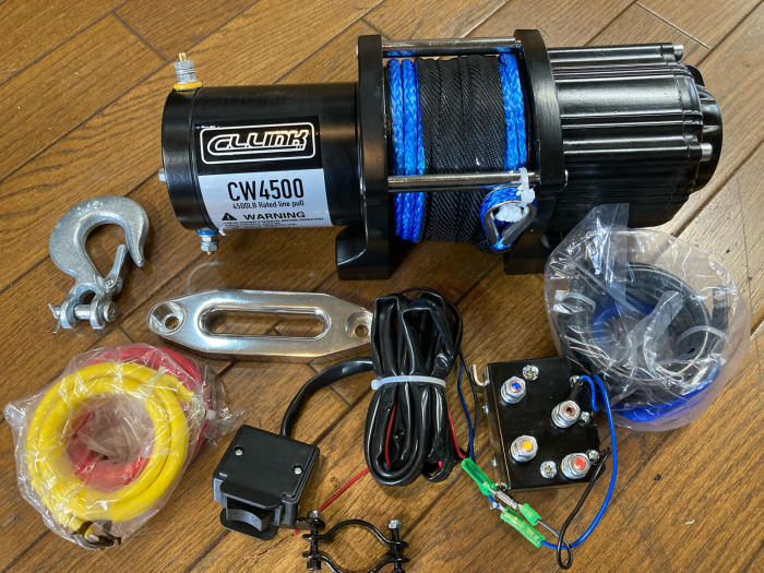 C.L.LINK 電動ウインチ 4500lb のパーツレビュー | ジムニー