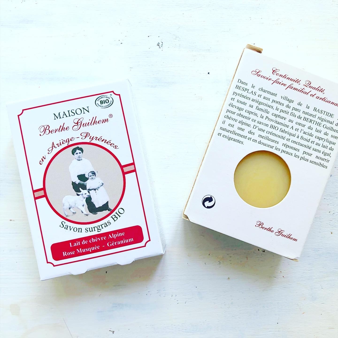 スキンケアにベルト・ギレムのヤギミルク石鹸を パリのラ・トレゾルリからお取り寄せ_a0231632_23491617.jpeg