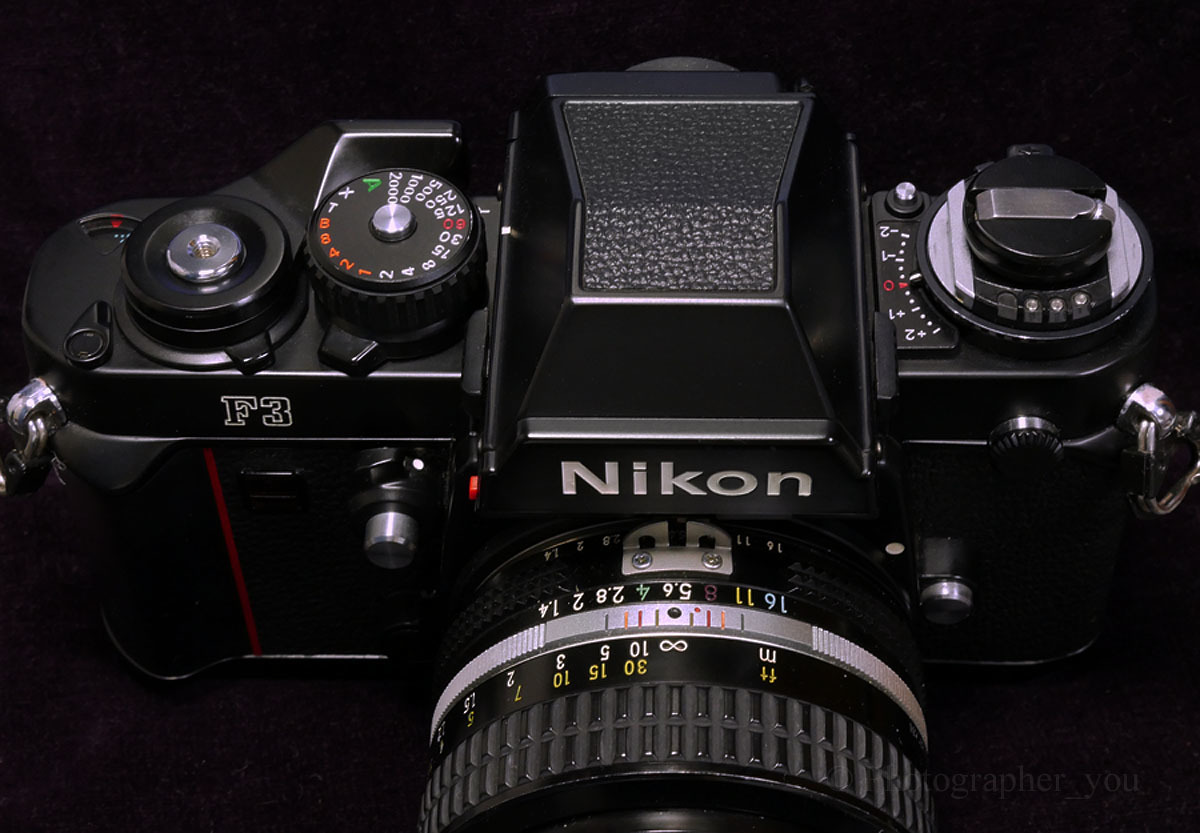 Nikon F3 ＜その10＞ : 寫眞機萬年堂 - since 2013 -