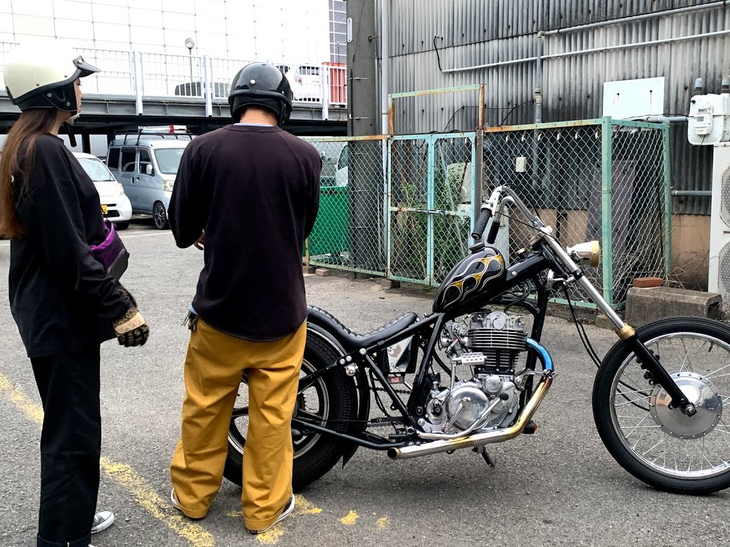 SR400フロント21インチ化わず : カスタムバイク取扱店【七伍屋】 SR400フロント21インチ化わず : カスタムバイク取扱店【七伍屋】