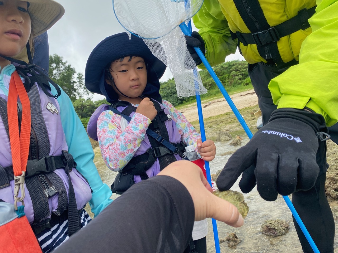 青空ようちえん〔週末〕海辺あそび!(6/27)雨が降る日はその時にしかできない海辺遊びを楽しもう!雲の合間をみて海に出発だ!_d0363878_20023636.jpeg