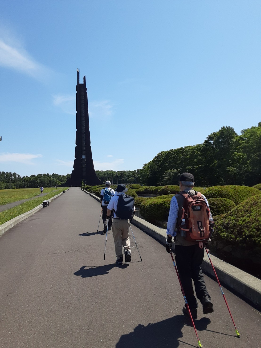 ノルディックウォーキングイベント2021　＠野幌森林公園_d0198793_00232022.jpg