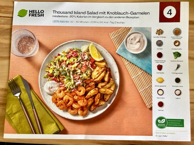 ビレロイボッホのお皿&HelloFreshのお料理☆ : ドイツより ビレロイボッホのお皿&HelloFreshのお料理☆ : ドイツより