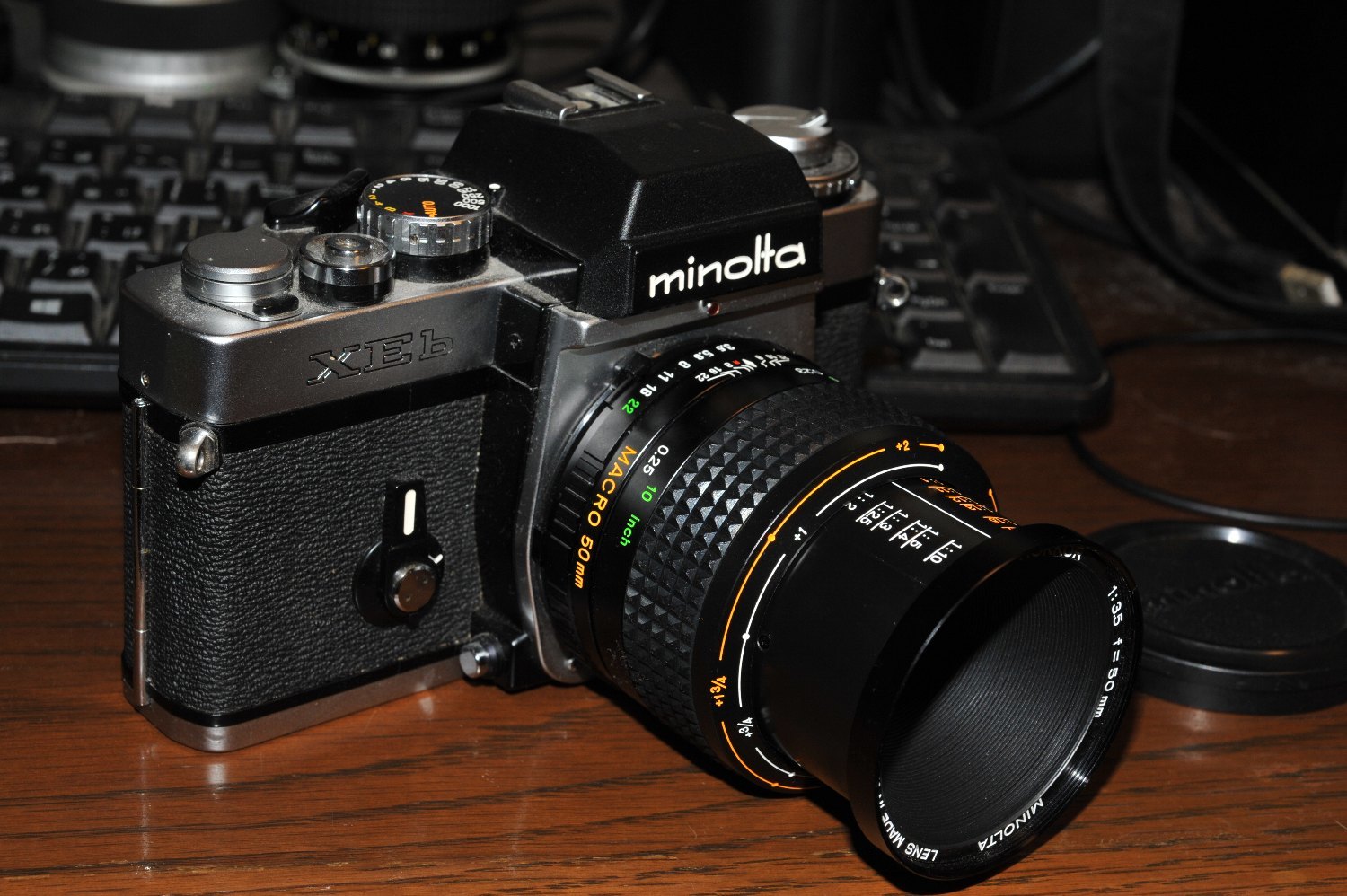 【希少】海外モデル ミノルタ MD マクロ Rokkor-X 50mm f3.5