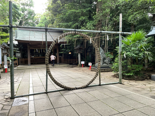 『夏越の大祓（なごしのおおはらえ）』地元の神社で参拝♪_f0023333_21514251.jpg