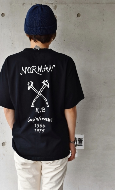 NORMAN　　BACK PRINT TEE ★★_d0152280_12051489.jpg