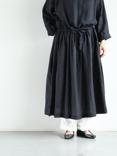 R&D.M.Co-　CHAMBRAY PULL OVER DRESS / Black Navy_b0139281_18445898.jpg