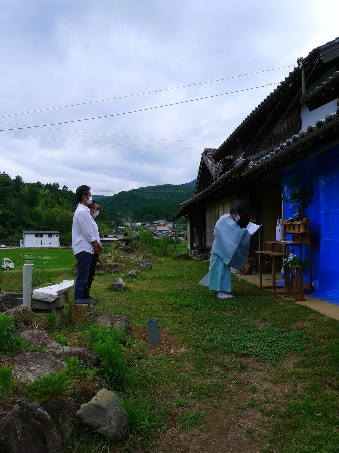 上吉田古民家改修 宮里龍治アトリエ