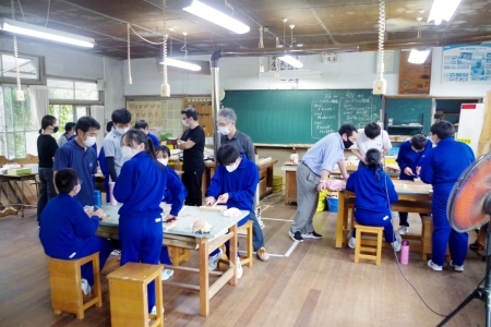 森林レボリューション計画=村立天竜中学校_f0114346_08412840.jpg