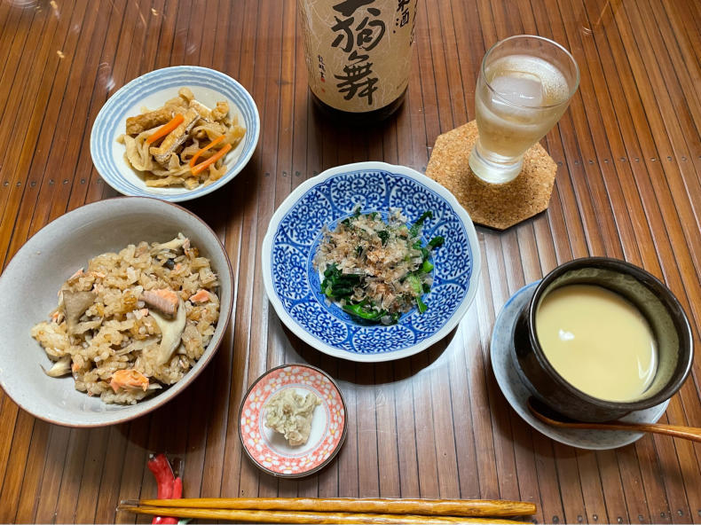 2度目の接種と炊き込みご飯_f0378589_22532915.jpg
