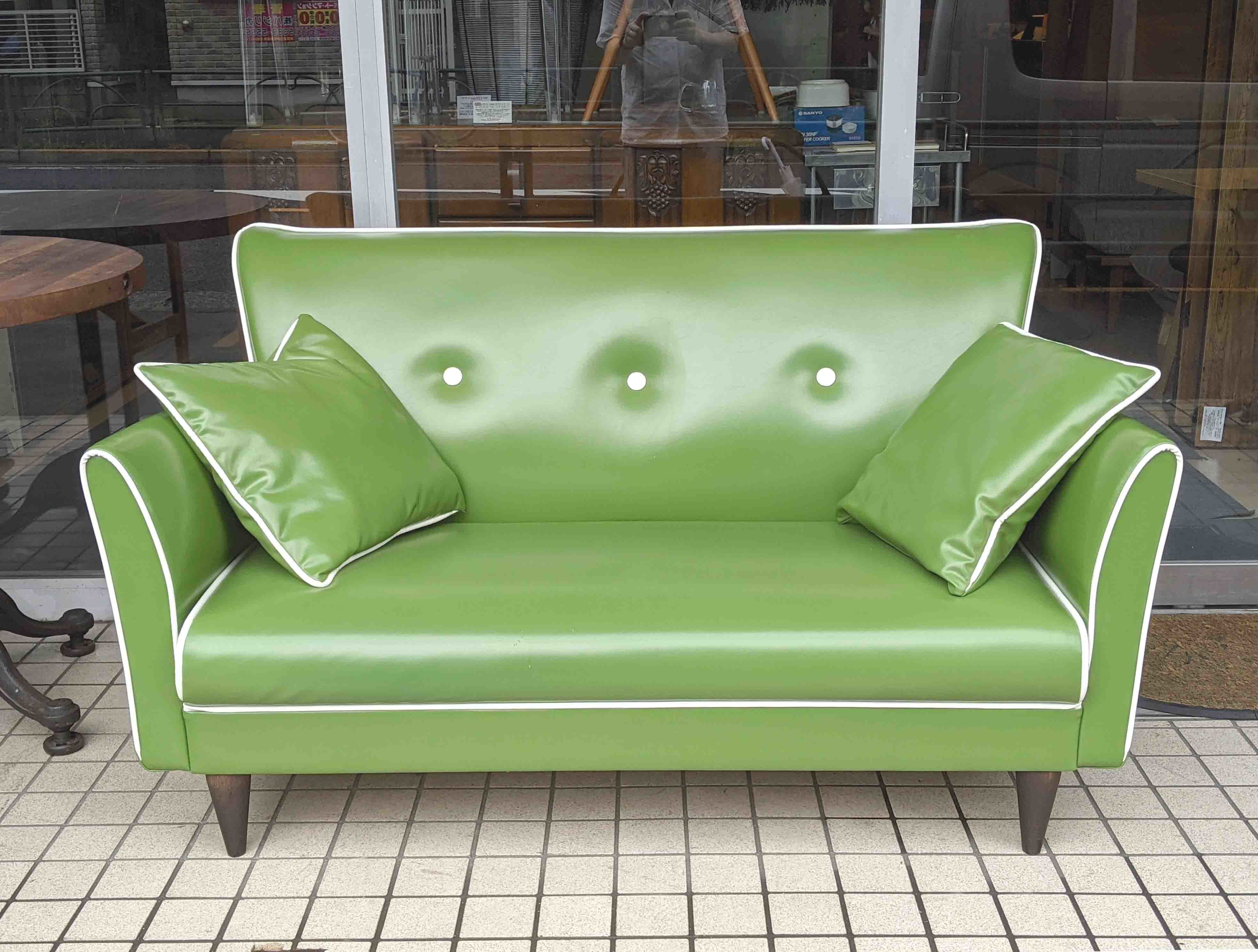 キムニール様専用*トリプル 3pソファ 昭和レトロ 当時物 キムニール様専用*トリプル 3pソファ 昭和レトロ 当時物
