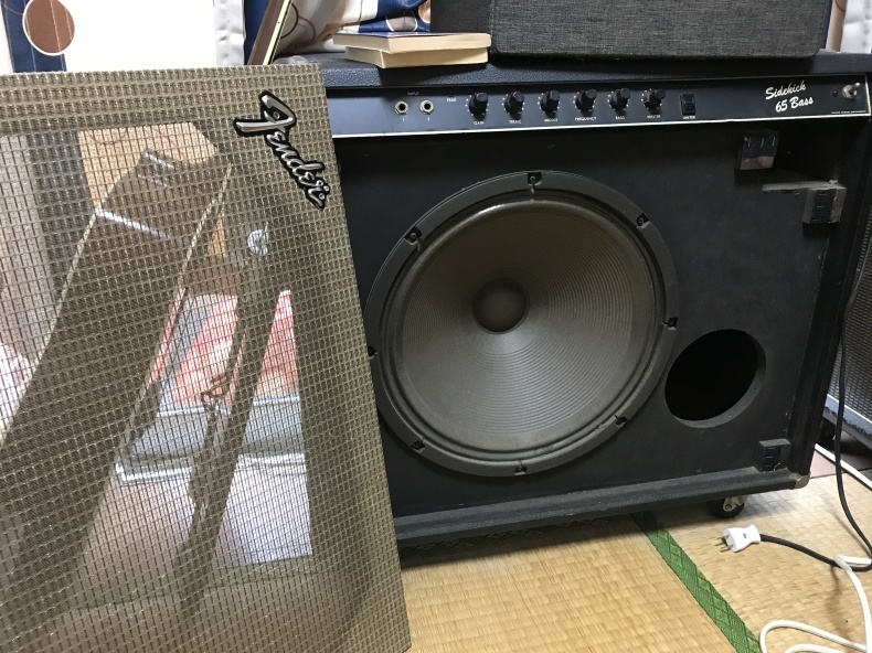 Fender Sidekick 65 Bassのサランネット張替え : Let's Do The Time