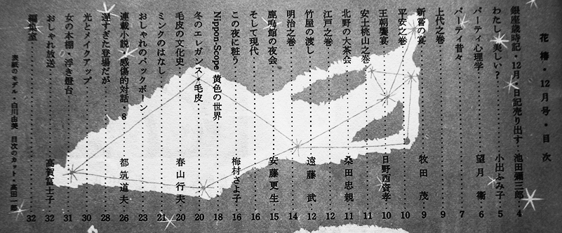 花椿」復刊第129 131 132 133 138 148号（6冊）資生堂 昭和36年 : 古書