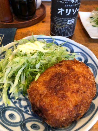 炭焼き風々で手作りコロッケ♪_f0207146_20282040.jpg