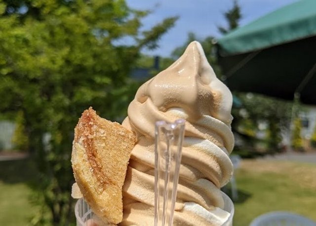 メープルとバニラのミックスソフト めーぷる倶楽部 岩見沢市春日町 ｅｉｈｏのブログ２