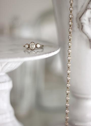 ルドゥテのダイヤモンドリング : Salon de Bijoux Redouté “ルドゥテ”