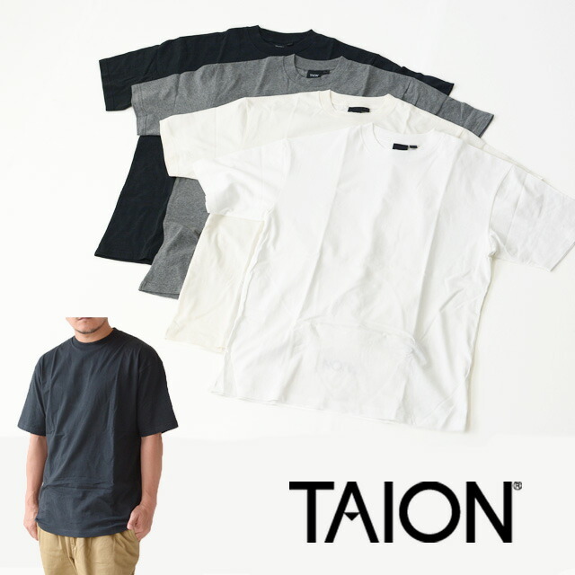 TAION [タイオン] 2P PACK STORAGE TEE [TS01] 2パックストレージTEE・クルーネック Tシャツ2枚セット_f0051306_13471186.jpg