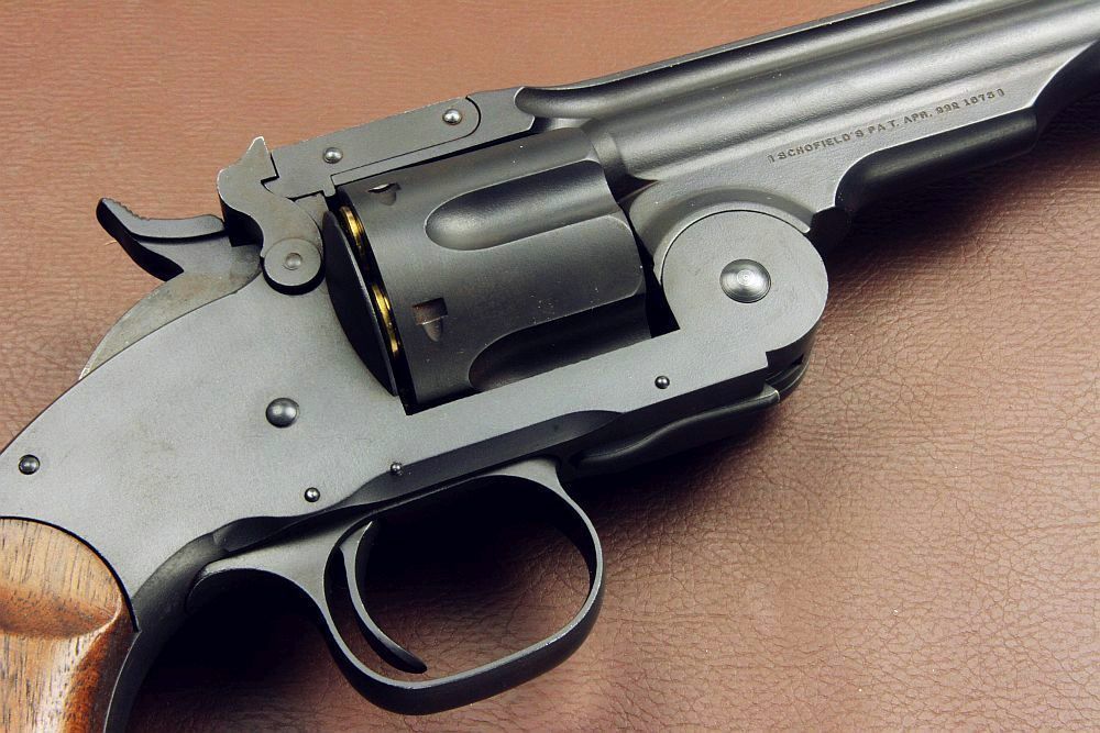 モデルガン caw スコフィールド　未発火　合法品　SPG CAW Schofield HW モデルガン モデルガン caw スコフィールド 未発火