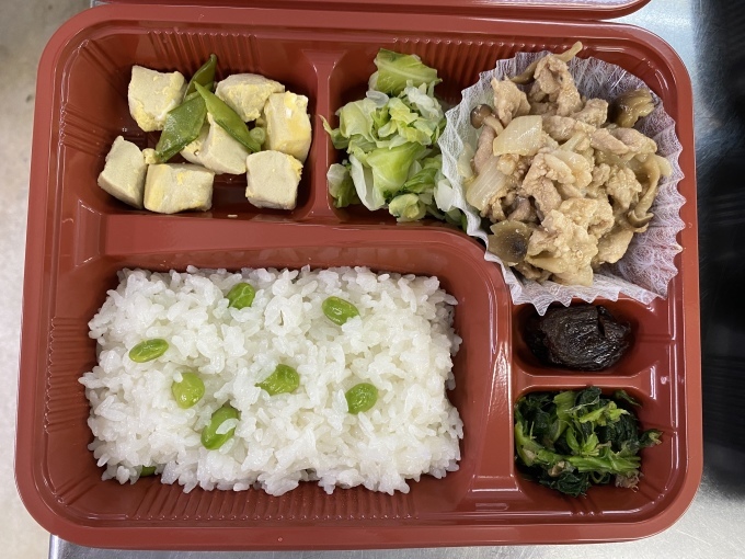 枝豆ごはん 吹田 北千里 手づくり弁当の店 サフラン