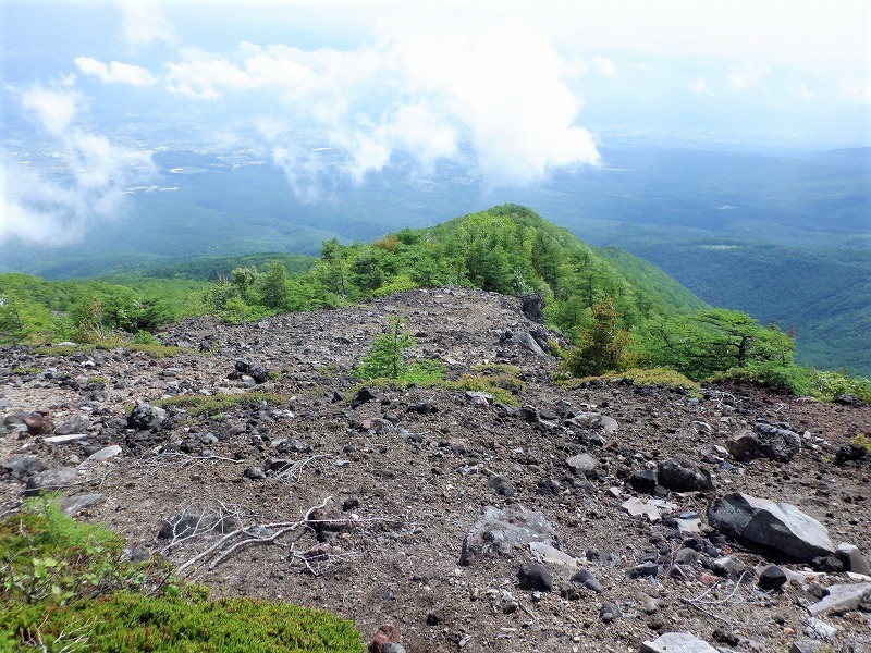 上信越　迷路のような天狗の露地から浅間山群の秘峰 剣ヶ峰へ　　　　　Mount Kengamine in Jōshin\'etsu-kōgen National Park_f0308721_15163496.jpg