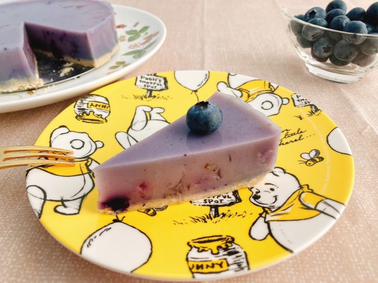 甘酸っぱい初夏の味を先取り!ヴィーガンブルーベリーケーキの作り方_c0405952_08582514.jpg