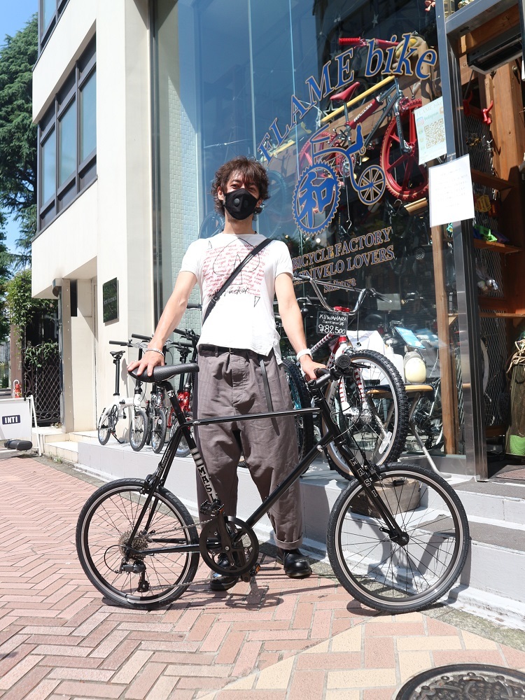 7月10日　渋谷　原宿　の自転車屋　FLAME bike前です_e0188759_18224177.jpg