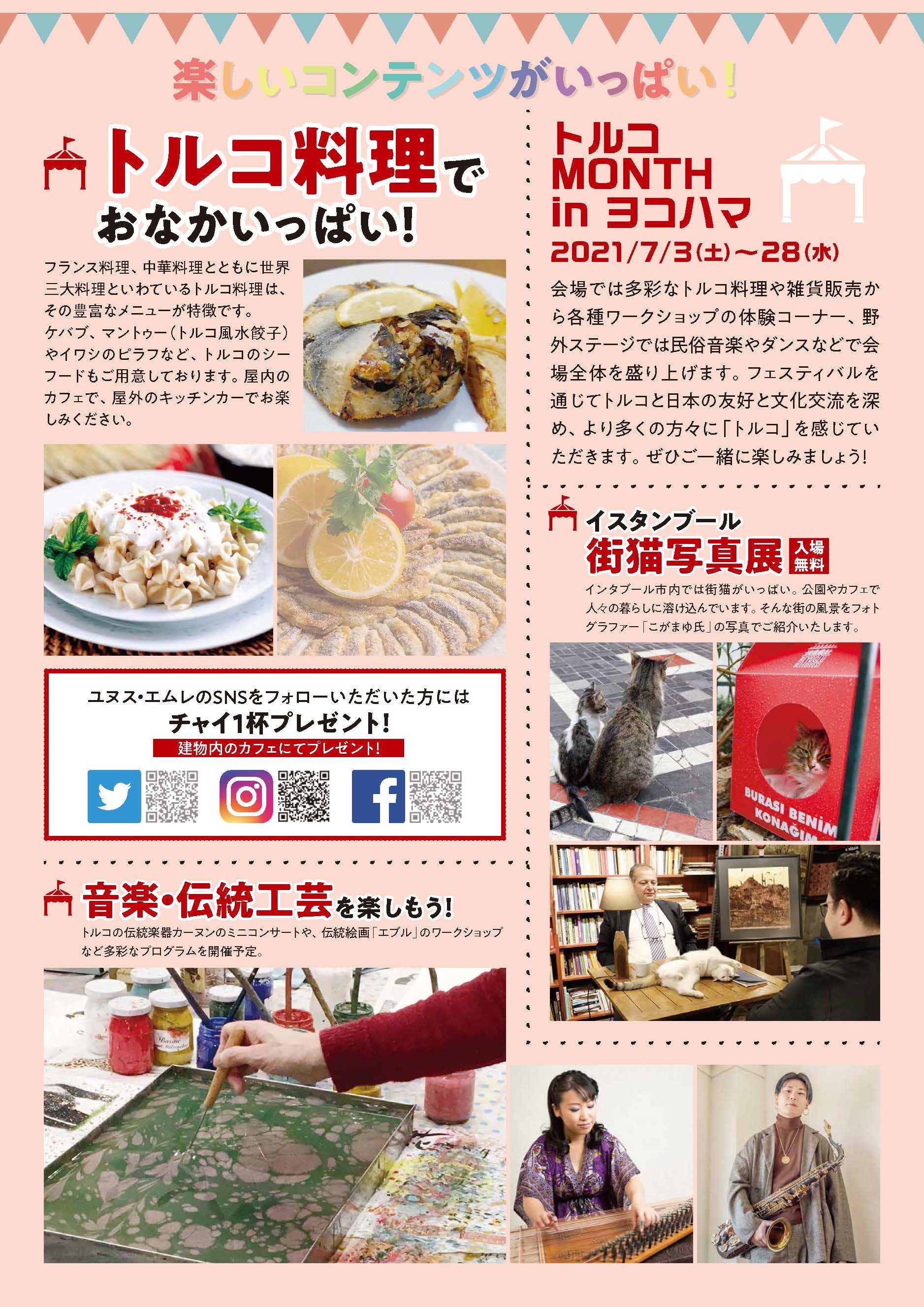 7/3~28開催！トルコがヨコハマにやってくる！！ トルコ MONTH in ヨコハマ　@山下公園_e0255060_23224914.jpg