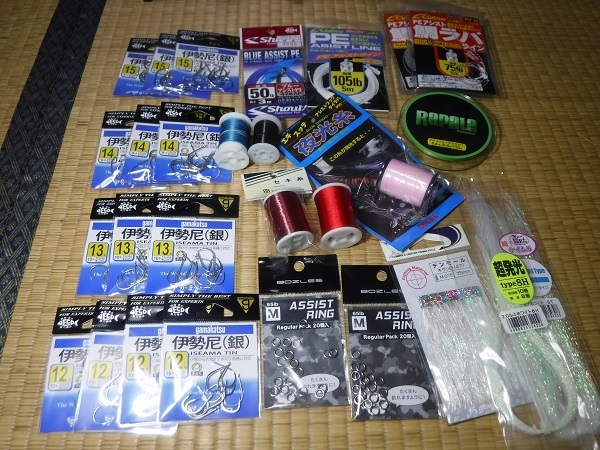 7/11(日) SLJアシストフック自作そしてタコ釣り : されどチヌ