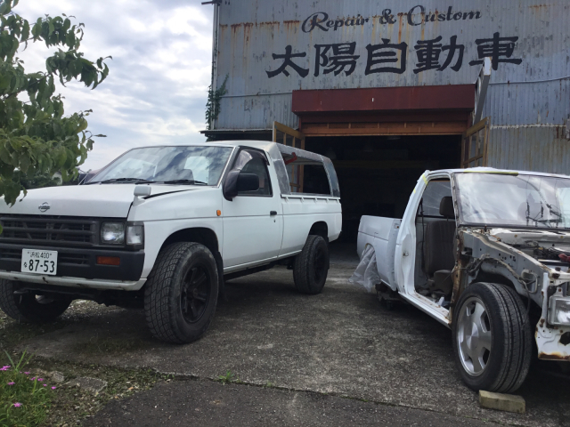 D21ダットサントラック サンバイザー ダットサントラック d21 sungtop