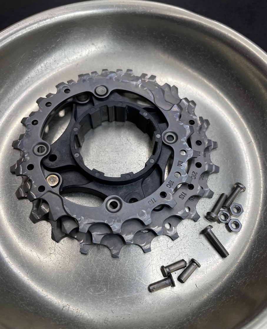 シマノ(SHIMANO) リペアパーツ ギアユニット(17-19-21T)11-25T用 CS-9000 Y1YC98130