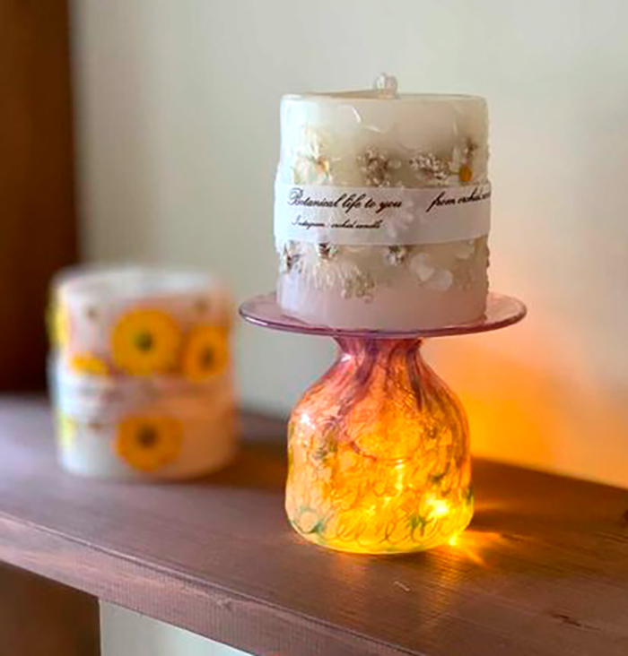 特別教室【ボタニカルアロマキャンドルWS orchid.candle】が開催されました_a0017350_19031375.jpg