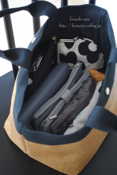 1年越しの夏バッグ到着 * それとORBIS×CLASKAのポーチも_b0351624_17451572.jpg
