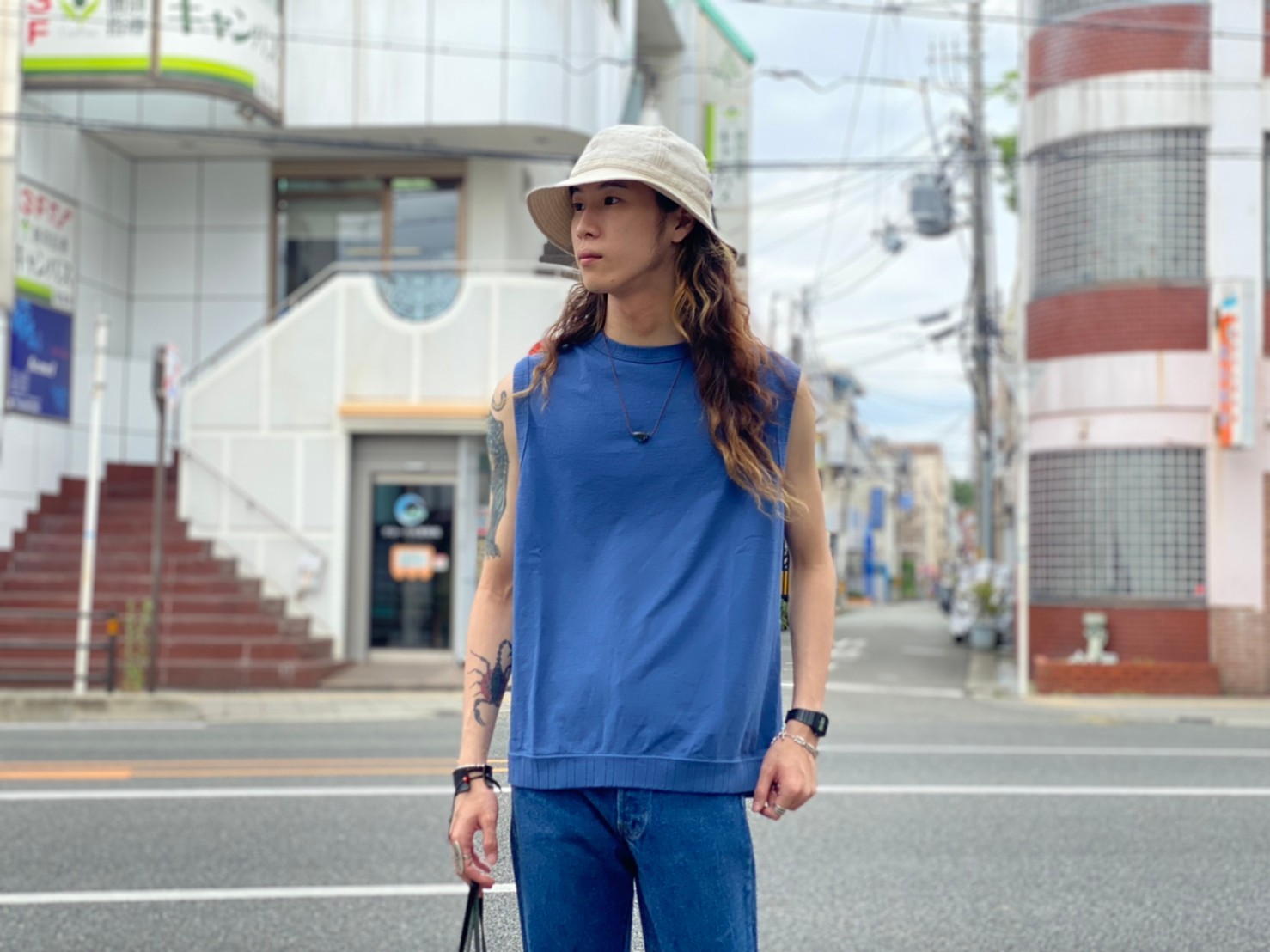 \"Jackman\"<<USA COTTON TEE VEST>>Style~KODAI~_c0167336_12464607.jpg
