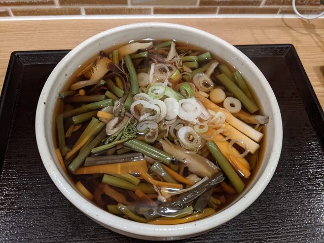 山菜そば：手打ちそば さくら 千歳店（千歳市みどり台北5） : eiho