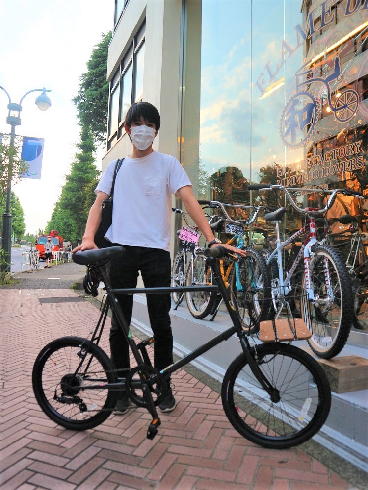 7月13日　渋谷　原宿　の自転車屋　FLAME bike前です_e0188759_19114373.jpg