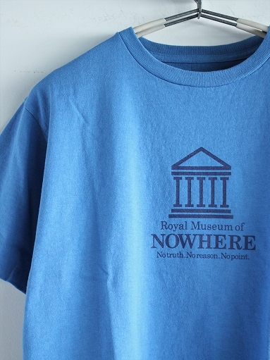 NECESSARY or UNNECESSARY（N.O.UN.）PRINT T-SHIRT「MUSEUM OF NOWHERE」_b0139281_20001070.jpg