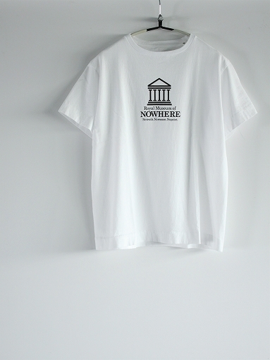 NECESSARY or UNNECESSARY（N.O.UN.）PRINT T-SHIRT「MUSEUM OF NOWHERE」_b0139281_20001147.jpg