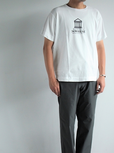 NECESSARY or UNNECESSARY（N.O.UN.）PRINT T-SHIRT「MUSEUM OF NOWHERE」_b0139281_20001198.jpg