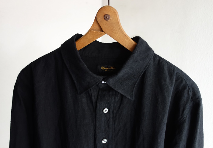 9月の製作 / classic premiumlinen tailor shirt_e0130546_15064726.jpg