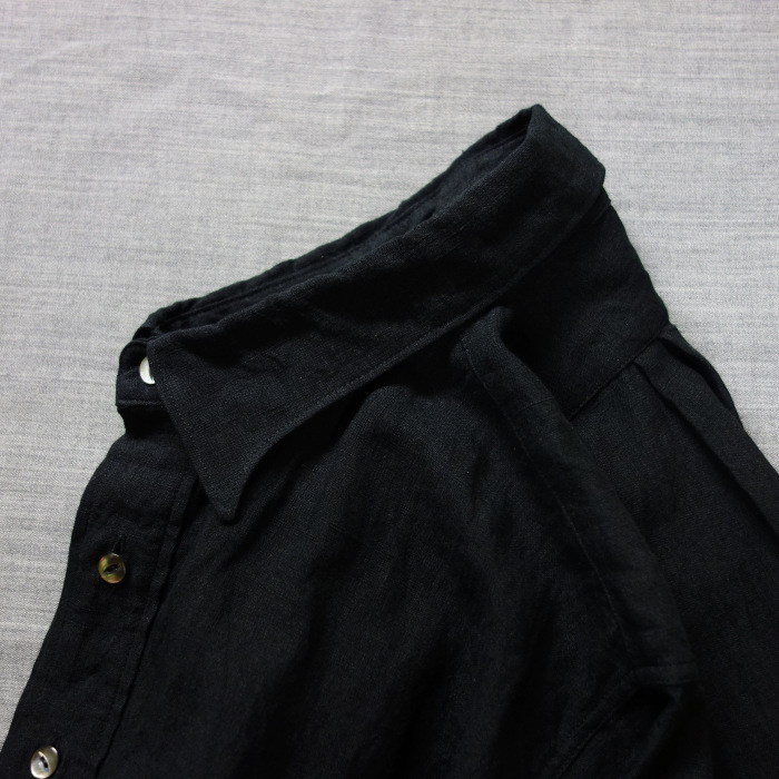 9月の製作 / classic premiumlinen tailor shirt_e0130546_15181571.jpg