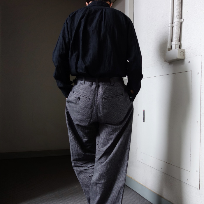 9月の製作 / classic premiumlinen tailor shirt_e0130546_15403032.jpg